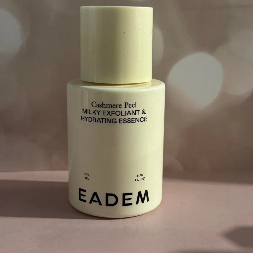 EADEM Cashmere Peel Milky Exfoliant & Hydrating Essence 🧴✨🏼